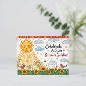 Carte Postale Solstice d'été (Debout devant)