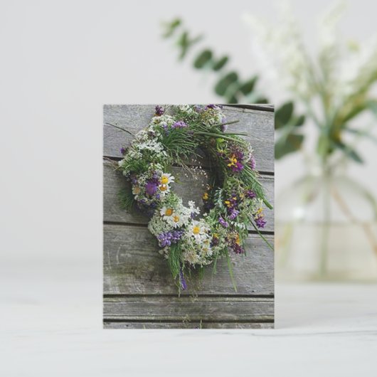 Carte postale solstice d'été (Debout devant)