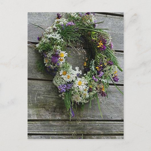 Carte postale solstice d'été (Devant)