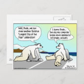 Carte Postale Solstice d'été (Devant / Derrière)