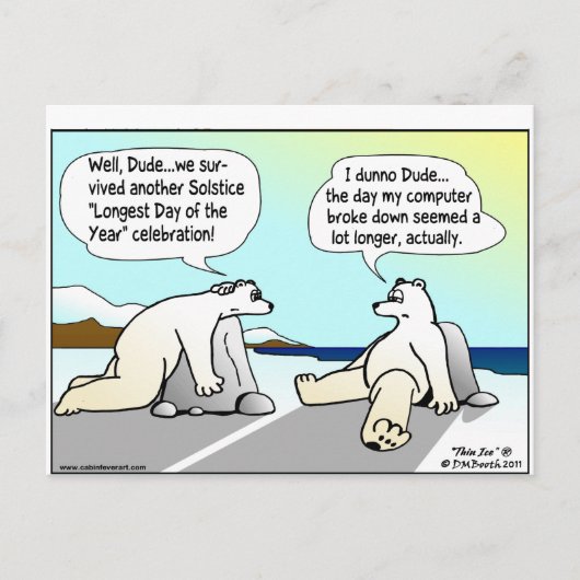 Carte Postale Solstice d'été (Devant)