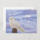 Carte Postale Solstice d'hiver (Devant / Derrière)