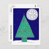 Carte postale Solstice d'hiver 2010 (Devant / Derrière)