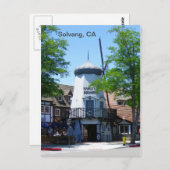 Carte postale Solvang Windmill ! (Devant / Derrière)