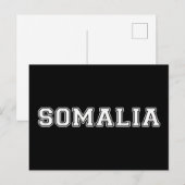 Carte Postale Somalie (Devant / Derrière)