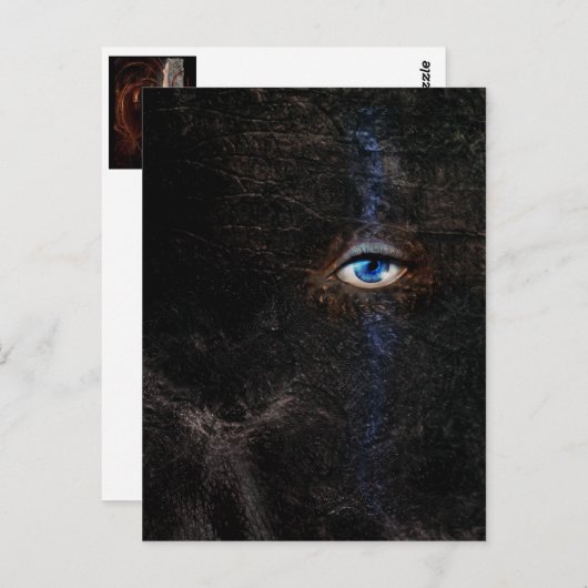 Carte postale sombre (Devant / Derrière)