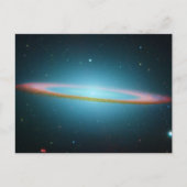 Carte Postale Sombrero Galaxy Photographie spatiale (Devant)