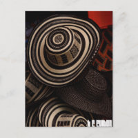 Sombrero Vueltiao : postcard