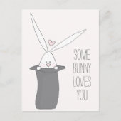 Carte Postale Some Bunny Loves You - Jolies Valentines de Classe (Devant)