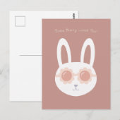Carte Postale Some Bunny T'aime Brun (Devant / Derrière)