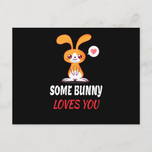 Carte Postale Some Bunny t'aime en partenariat