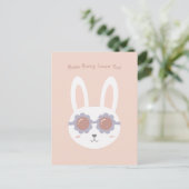 Carte Postale Some Bunny T'aime Rose (Debout devant)
