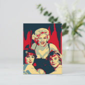 Carte Postale Some like it hot Pop Art (Debout devant)