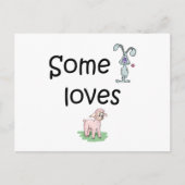 Carte Postale Somebunny Loves Ewe (photos) (Devant)