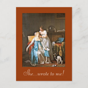 Carte Postale Someone sent a letter?!!