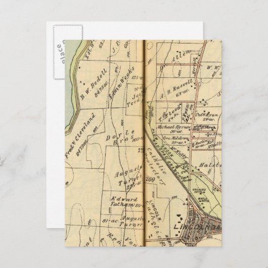 Carte Postale Somers, New York (Devant / Derrière)