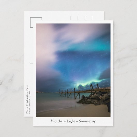 Carte Postale Sommaroy (Devant / Derrière)