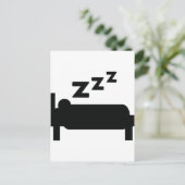 Carte Postale sommeil (Debout devant)