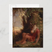 Carte Postale Sommeil inférieur, 1891 (Devant / Derrière)