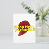 Carte Postale Sommeil serré (Debout devant)