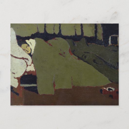 Carte Postale Sommeil, vers 1891 (Devant)