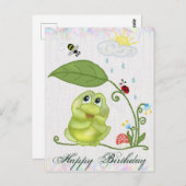 Carte Postale Sommerfrosch (Devant / Derrière)