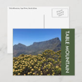 Carte Postale sommet de la table (Devant / Derrière)