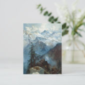 Carte Postale Sommet de Moran de la Sierras Peinture (Debout devant)