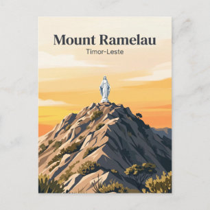 Carte Postale Sommet du mont Ramelau Timor-Leste