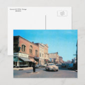 Carte Postale Sommet NJ 1950, Vintage (Devant / Derrière)