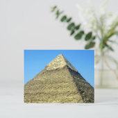 Carte Postale sommet pyramide khafre (Debout devant)