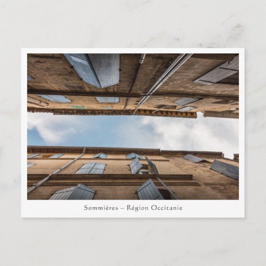 Carte Postale Sommieres France (Devant)