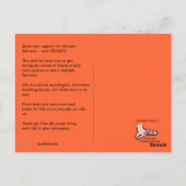 Carte Postale SOMS pc - Mars sensibilisation pas de dates (Dos)