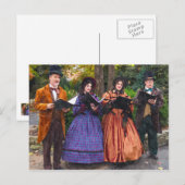 Carte Postale Son De Chanteurs De Noëls (Devant / Derrière)