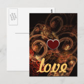 Carte postale Son de musique (Devant / Derrière)