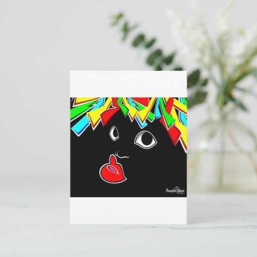 Carte Postale Son de negro (Debout devant)