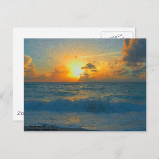 Carte Postale Son impressionniste Hobe (Devant / Derrière)