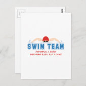 Carte Postale Son sport (Devant / Derrière)