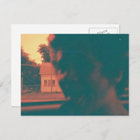 Carte Postale Sondage de rue (Devant / Derrière)