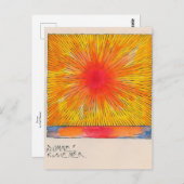 Carte Postale Sonne par Karl Wiener (Devant / Derrière)