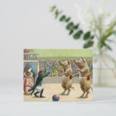 Carte Postale Sonnerie de singe et cochons de cirque (Debout devant)