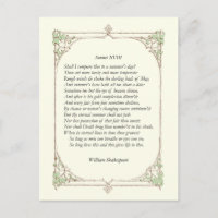 Sonnet # 18 par William Shakespeare
