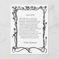 Sonnet # 18 par William Shakespeare
