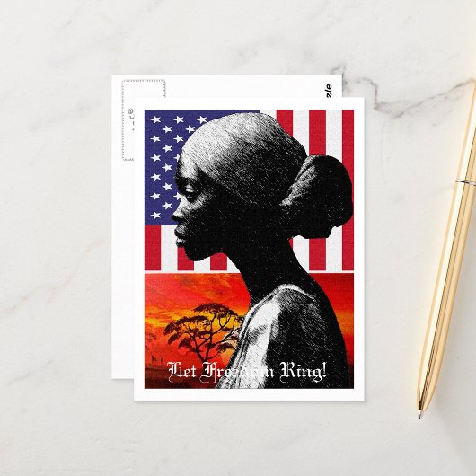 Carte Postale Sonnez la Liberté