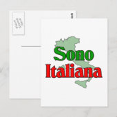 Carte Postale Sono Italie (Devant / Derrière)