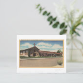 Carte Postale Sonoma, CA - Mission San Francisco Solano (Debout devant)