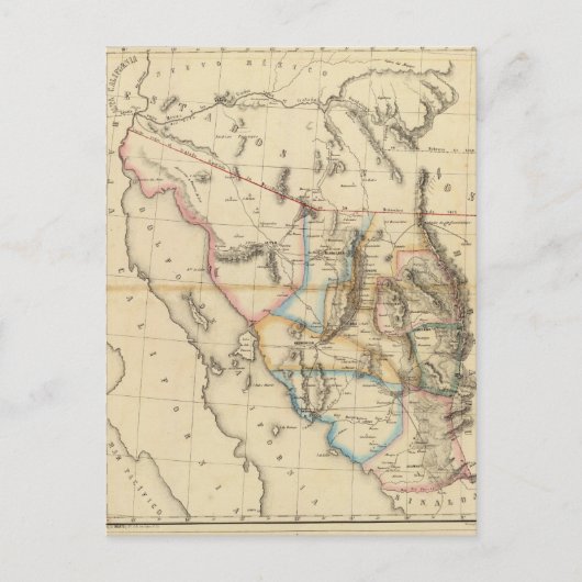 Carte Postale Sonora, Mexique (Devant)