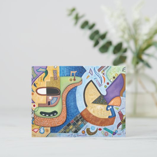 Carte postale Sonoric Pluck (Debout devant)