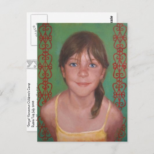 Carte Postale Sonya (Devant / Derrière)