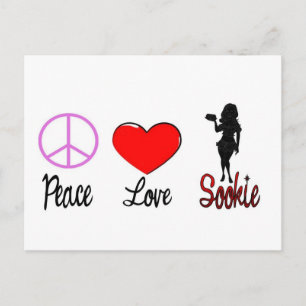 Carte Postale sookie d'amour de paix